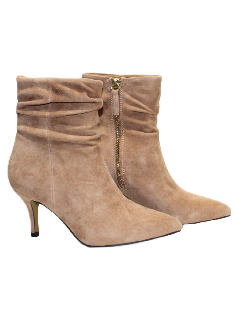 Bella Vita Womens Danielle Booties Style# 50-6354 Size 5.5 Saddle Suede NIB